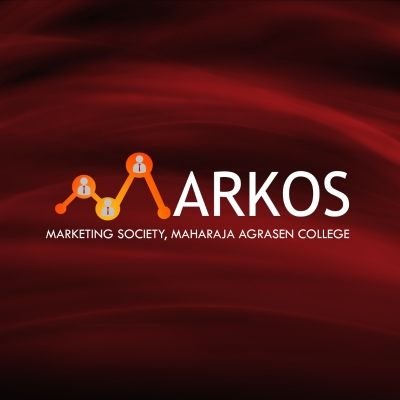 markos_du's profile picture. Welcome to the official X account of Markos, The Marketing Society of Maharaja Agrasen College, University of Delhi.