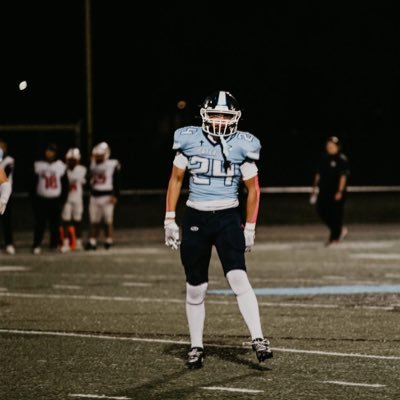 DylanSoude17103's profile picture. Mater Dei high school, Breese IL— LB/ RB — 6’0 180– 4.6 40 yard dash— class of 2029 #24