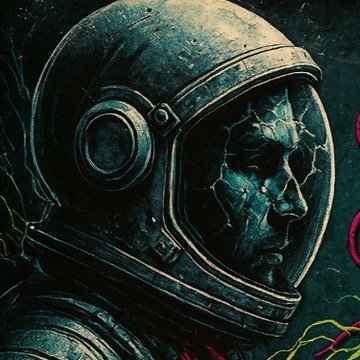 ThisOrphanSky's profile picture. A retrofuture like you’ve never seen before. Counterculture, rock and roll, and the spacers that keep the ship running.