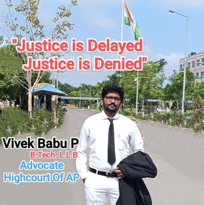 VivekBabuP's profile picture. Worked As A
Sr. Software Engineer,
Then As A News Reporter,
Now JSP State Official Spokesperson
ఆర్ధిక,సామాజిక వివక్షలపై & వ్యవస్థల్లో మార్పుకై పోరాడే పౌరుడిని.