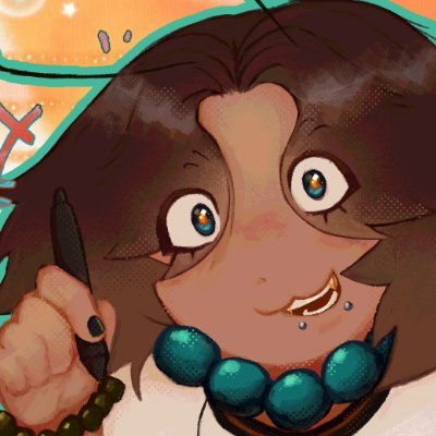 crookedcryptid's profile picture. tobi / cryptid • he/him • artist • fandom n oc slop •  🐾 ♡ @gragaliciouz ♡🪶!! △ PROSHIP DNI