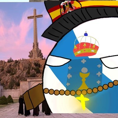 Galician_w's profile picture. Jesus Christ is Lord ✟
hero: Antonio Ponte Anido 🎖️
Love Spain, defend Spain 🇪🇸
geopolitics, politics, Psychology, history, edit
Coem♥️
WPH♥️