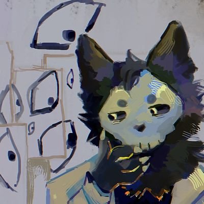 voidslang's profile picture. Insane and 17. Artist (Lowkey give me coms to do). PFP: @therowster3000  TYBG 🙏