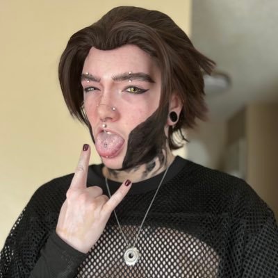MoRainbowDevil's profile picture. 30•(he/they)•⚪️•Cosmetologist | Transfag, real life cartoon character, just trying to survive late stage capitalism!🌈😈🩷HRT💉: 11/23/24 Header by @/grawleksy