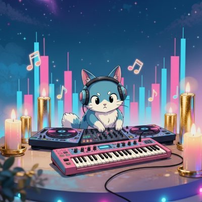 dkjin102's profile picture. “♬ EDM Fusion Lab | Trading with the beat ♬"
Not financial advice. ♣ For sharing fun trading with the beat ♣♣

Youtube: https://t.co/GVms0GOfwE