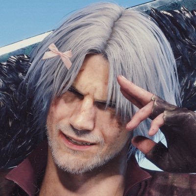 faroshhills's profile picture. leon kennedy and dante sparda kisser / @miragesgf extra void