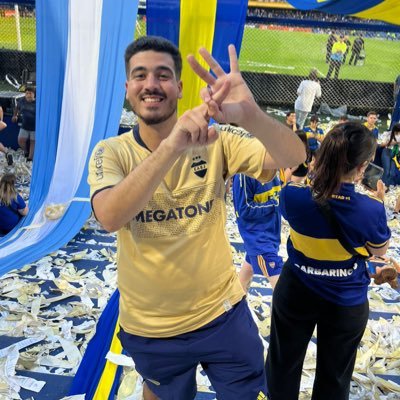 CerianiEzequiel's profile picture. Boca es pueblo. Redondito y de Ricota.
\( )/ Piojoso.
Locutor.
#ProyectoMaradonicemos 🔟🌍
Socio Adherente desde el 2016.
24 años.