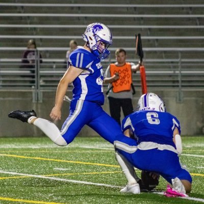 reidmeves9's profile picture. Lincoln East 27’ | 4⭐️ Kohl’s K | Football (K/P) | Baseball (INF, OF, RHP) | 4.1 GPA | Email: reidmeves9@gmail.com | NCAA ID # 2510754312