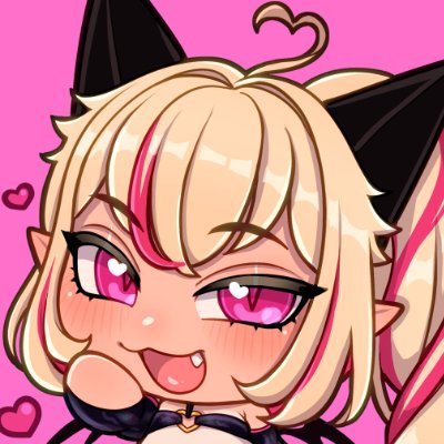 Kyntsune's profile picture. Your average slutty fox turned succubus brat. I like cute arts and vtubers. NSFW 🔞
Art by @push_pup 💞