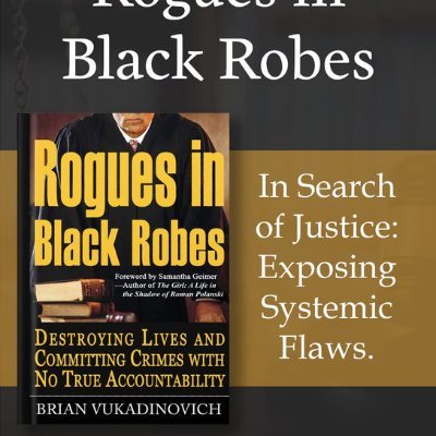 motion4justice's profile picture. Retired educator and author of the recently released book "Rogues in Black Robes", a factually based book about judicial corruption.