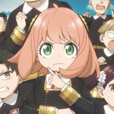 AnyaForger007_'s profile picture. ⠀ ✎ ̼ ꒰ 𝙎𝙋𝙔 𝙭 𝙁𝘼𝙈𝙄𝙇𝙔 ꒱ daughter’s forger Anya L̆̈ĭ̈k̆̈ĕ̈ 🥜 H̑̈ȃ̈t̑̈ȇ̈ 🥕𝗣𝗮𝗽𝗮 @SPYxTwilight 𝗠𝗮𝗺𝗮 @Yor_IbaraHimeTH and 𝗕𝗼𝗻𝗱 @BONDDOGFORGER