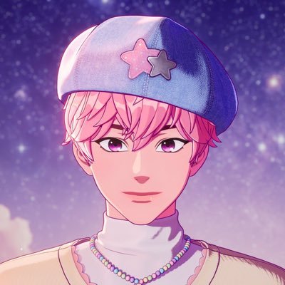 __bomnael's profile picture. 💙💜💗❤️🖤 | multi-stan | arki