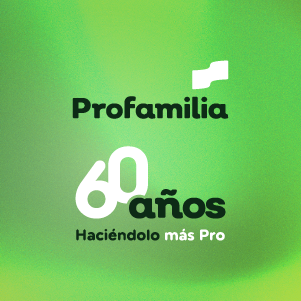 ProfamiliaCol's profile picture. Trabajamos para que las personas disfruten plenamente su sexualidad y ejerzan su autonomía reproductiva. 

Entidad privada sin ánimo de lucro.