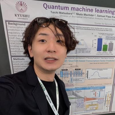 TaichiMResearch's profile picture. Ph.D. student at Kyushu Univ. | Genomics of transcriptional regulation/BioInformatician/QuantumMachineLearning