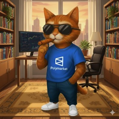 BitKitik's profile picture. Bullish on the future of prediction markets 🔮
Trading on what I believe in 📊
@Polymarket is my playground 🐂