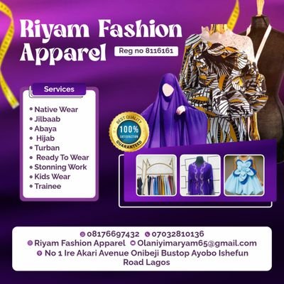 Maryamolaj20741's profile picture. Fashion designer | wife |Mother