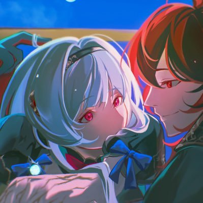 shaenlumi's profile picture. ❦ personal | diluc ragnvindr’s https://t.co/UqSN5l6kJW ♡ #shaeluc #shaenlumi 🔥 🥀| carrd on strawpage!! | @shaenlovesdiluc