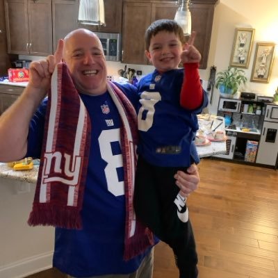 BigGiantsFan74's profile picture. Loving Husband and Father! Love my Lord and Savior!Bleed #NYGiants Blue @Giants🏈 #RaiseUp @Canes 🥅 @UNCFootball @Chaseelliot 🏁#di9 #1A/#2A #MAGA🇺🇸