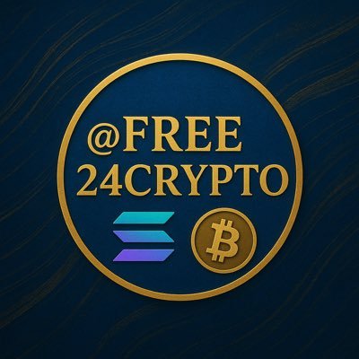 free24crypto's profile picture. Follow my account and interact with my tweets; there are winners every day. ( The prizes and profit are real )