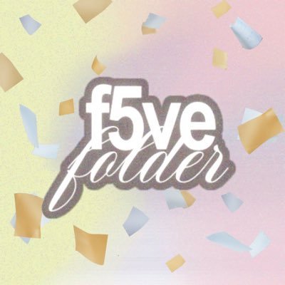 f5vefolder's profile picture. ⌗1 source for #f5ve news, updates and more 🩵💛🩷
