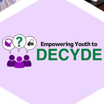 decyde_mun's profile picture. Empowering Youth to DECYDE. Drug Education Focused on Youth Decision Empowerment. Free harm reduction resources for youth, teachers, & caregivers. #DECYDEatMUN