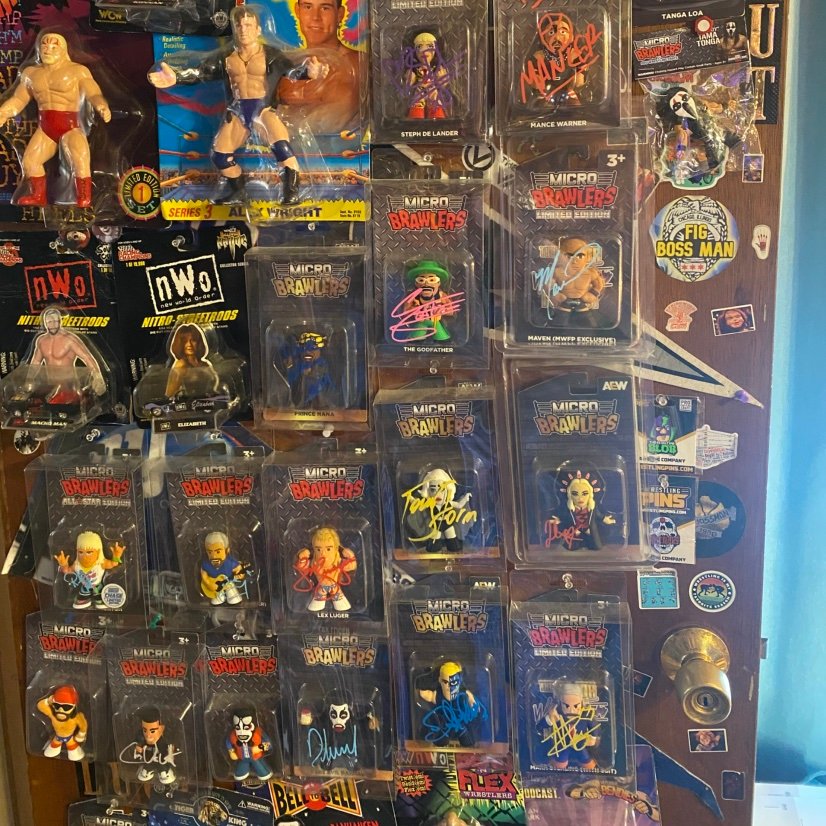 DclarkCollects's profile picture. Just living life, collecting, I love pro wrestling, sports, pop culture, ufc, BKFc, etc. just an all around decent guy(I'd like to think)