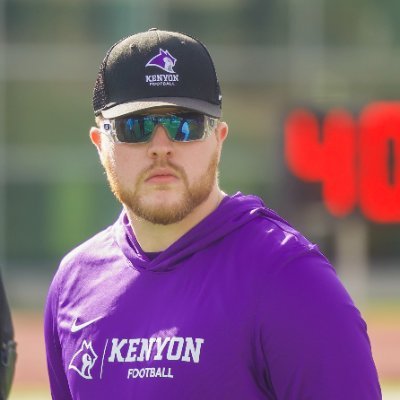 Coach_Hively's profile picture. Tight Ends Coach @KenyonFootball • #TakeFLIGHT • Muskingum University ‘24 • Recruiting all TEs, OL, RBs, and FBs • Recruiting Questionnaire ⬇️