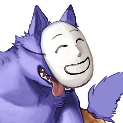 kedamono003's profile picture. 22 / furry / 🇨🇱 / masked wolf / ⬆️