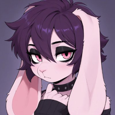 SweetFurrUwU's profile picture. 💜holis a todos!💜, me llamo Sweet furr💜
💜Artista tradicional y Artista con AI💜
💜un conejito pasivito💜
Me gustan los juegos, leer libros, y dibujar