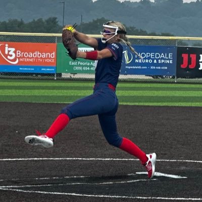 Madilyn_Hoff27's profile picture. 2027 | RHP bat left | Minnesota Mission 16U National Reak #11 | Jamestown High (Jamestown, ND) GPA 3.7 | Uncommitted | Email: madilynhoff27nsr@gmail.com