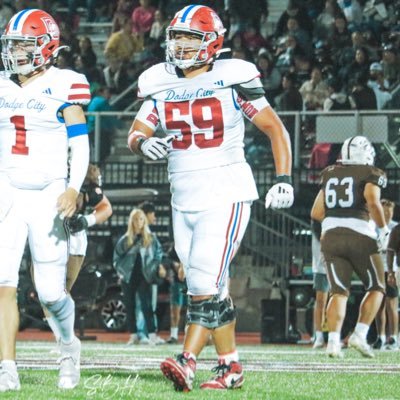 AldoReyes6734's profile picture. Football #59 Dodge City High School KS C/o 2026 OG, DT 6’2 260 GPA: 4.1 B: 300 S: 500 C:315 D:520 620-789-0021 aldo20847141@gmail.com