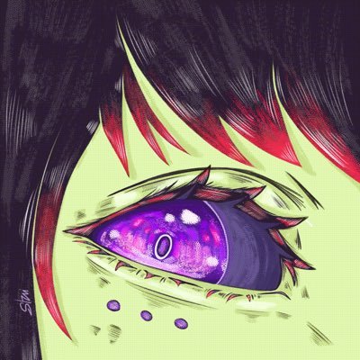 Shaavenia's profile picture. (🇺🇸/🇪🇸 Vtuber!) 🛸🌱Space Traveler Alien!//🌃 I love the night and the city!//🍔Burguer lover//📖🪶 Vtale//🎨 Arts #Shavillust //💜Artist: @cris_purplefox