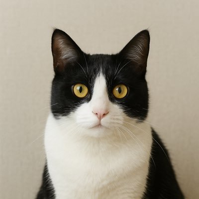 synapuss's profile picture. 脳内猫フライデーの日常を綴る垢/フライデーの画像は全てChatGPT生成