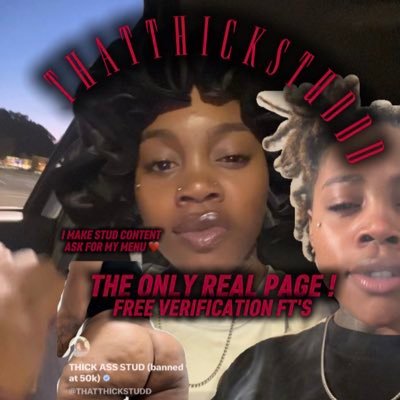 THATTHICKSTUDD's profile picture. THE ONLY REAL THICK STUD /𝔂𝓸𝓾𝓻 𝓼𝓽𝓾𝓭 𝓱𝓸𝓶𝓲𝓮 𝓯𝓪𝓷𝓽𝓪𝓼𝔂😈 follow for more/i offer free calls/NO MEETS CONTENT ONLY😘𝕗𝕖𝕥𝕚𝕤𝕙 𝕗𝕣𝕚𝕖𝕟𝕕𝕝𝕪