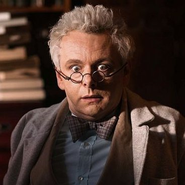 DAziracrow's profile picture. Feeling sad? Happy? Healthy? Devastated? Nothing better than a picture of Aziraphale to brighten your day! 📸🕯️