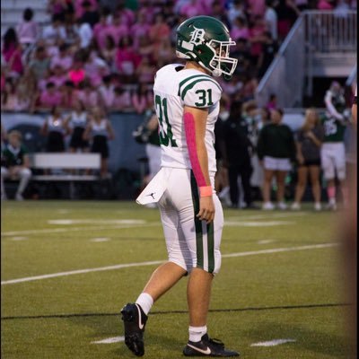 kameron_mccarty's profile picture. Class of 2026 Long snapper 5ft 10’ 190lbs. 3.0 gpa. 4.8 40.snap time: .75 Email:kameronmccarty3@gmail.com phone:913-305-6377