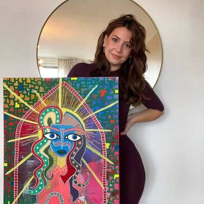 Ewajusz's profile picture. Canadian 🇨🇦Neo-Expressionist Artist Collected by Dreamers, Visionaries & Magicians Exclusive Limited-Edition Mixed Media Paintings. No Porn 🚫