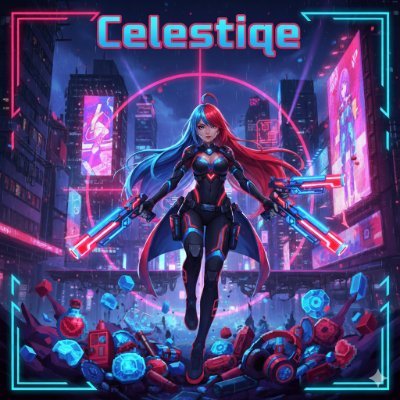 Celestiqu1's profile picture. 🎮✨ Shooting pixels, not people 🌸 | Future VTuber 🦋
💫 FPS gremlin energy 💥 but make it cute 🌙
🌌 Bunny hops + headshots 🐇🔫 
#fps #fortnite #valorant