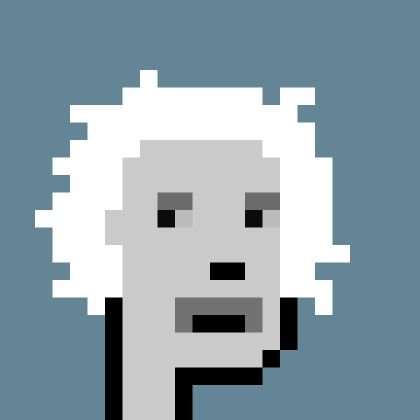 celebtopunks's profile picture. Handmade digital portrait of Eminent figures around the world inspired by CRYPTOPUNKS collection | Pixel artist . Minimalist |