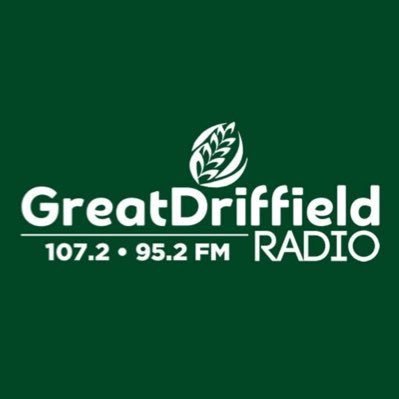 greatdriffradio's profile picture. You found us! Welcome to real local radio from the Capital of the Wolds- 107.2 & 95.2 FM on line,mobile & Smart Speaker - make every day a great day 01377828121