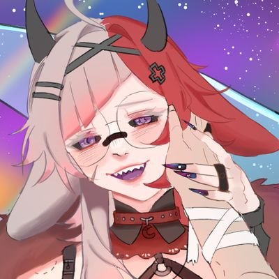 ghoulberii's profile picture. I draw stuff and stream sometimes | Banner: x-Cute-Kitty-x (on VGen) | PFP: @puddlesvt