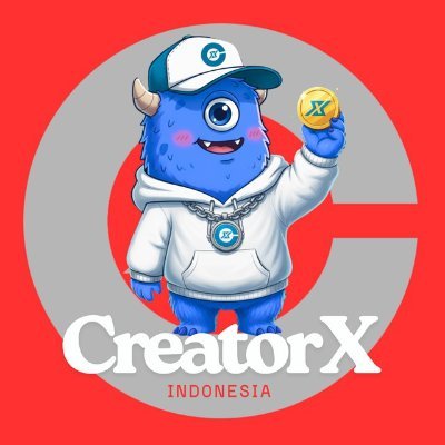 CreatorX_ID's profile picture. Creator X Indonesia Official 
Web3 Creator Economi Platform