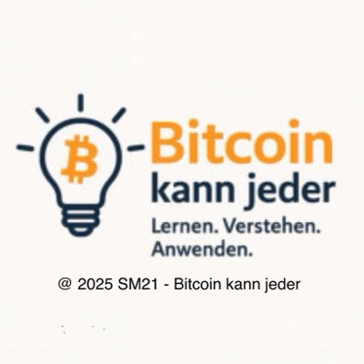 btckannjeder's profile picture. SM21-Bitcoin kann jeder, Freiberuflicher Dozent,    Bildungsinhalte zu Bitcoin & Selbstverwahrung(Wallets+Lightning), KEINE Finanzberatung,