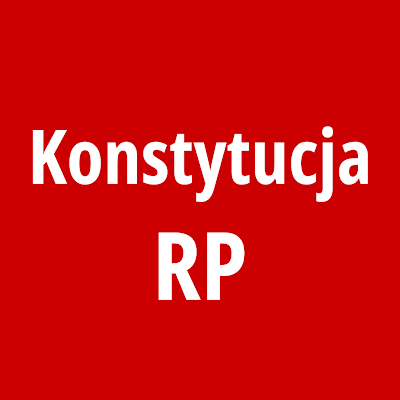 KonstytucjaRP24's profile picture. Aktualna Konstytucja Rzeczypospolitej Polskiej uchwalona w dniu 2 kwietnia 1997 r.
źródło: Internetowy System Aktów Prawnych