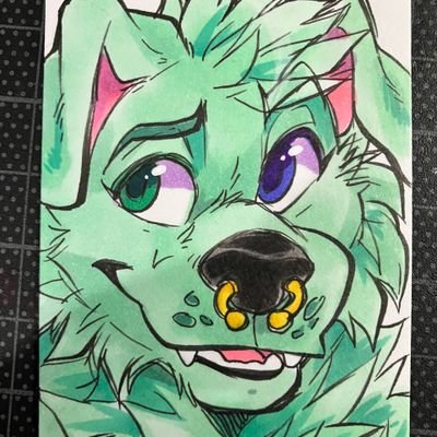 gweenestdog's profile picture. 🔞23 | certified dog | digital artist 🖤🤍💜

he/him