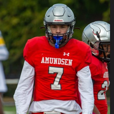 Smithbeeson7's profile picture. 6,4 200 | C/O 2026 I QB/ATH/P | Amundsen Highschool | #7 I 3.3 UW 4.3 W GPA l 28 ACT | 773-962-7522
