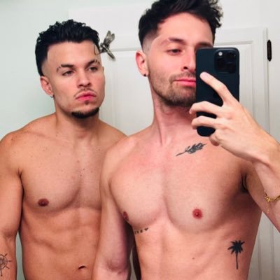 Naughtyboyss25's profile picture. Two horny guys, wild for each other and always ready to share every dirty moment 🔥😈 What you see here is just between you and us guys 🥵