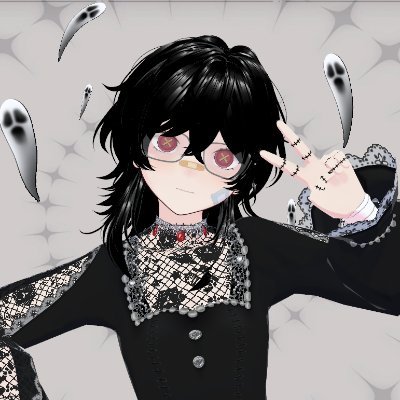 anime9irl's profile picture. im ani a geeky and dorky human doll vtuber with autism that likes anime and yuri a little to much 👻