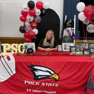 athenachilds27's profile picture. Polk State Commit ❤️🖤