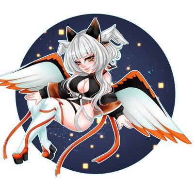 Serana_Eclipse's profile picture. 🏳️‍⚧️ CyberBird Vtuber! marks:  🖤🧡🪽//NSFW account: @serana_eclipsed 🩵@thatssochimney🩵